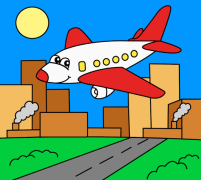 Télécharger Coloriages : transports Apprendre pour Android Capture d'écran 2