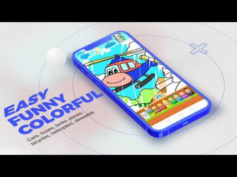 Télécharger Coloriages : transports Apprendre pour Android Capture d'écran 8