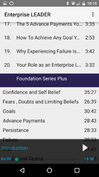 Télécharger EnterpriseLEADER: Full Program Affaires pour Android Capture d'écran 5