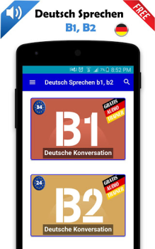 Télécharger Deutsch Sprechen b1, b2 Éducation pour Android