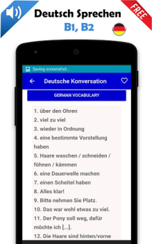 Télécharger Deutsch Sprechen b1, b2 Éducation pour Android Capture d'écran 7