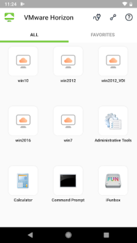 Télécharger VMware Horizon Client Affaires pour Android Capture d'écran 2