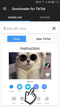 Télécharger Downloader for TikTok Outils pour Android Capture d'écran 2