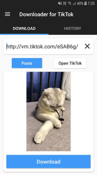 Télécharger Downloader for TikTok Outils pour Android Capture d'écran 3