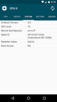 Télécharger CPU-X Outils pour Android Capture d'écran 4