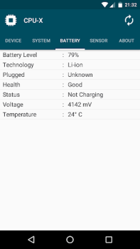 Télécharger CPU-X Outils pour Android Capture d'écran 5