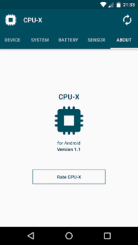 Télécharger CPU-X Outils pour Android Capture d'écran 7