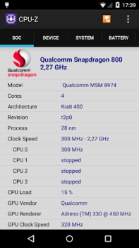 Télécharger CPU-Z Outils pour Android