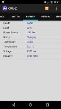 Télécharger CPU-Z Outils pour Android Capture d'écran 4