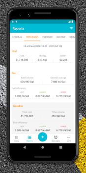 Télécharger Drivvo - Gestion des véhicules Voitures et transports pour Android Capture d'écran 3