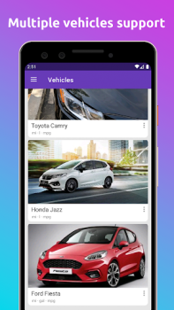 Télécharger Fuelio : carburant et coûts Voitures et transports pour Android Capture d'écran 3