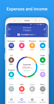 Télécharger 1Money: dépenses, finances Finance pour Android Capture d'écran 2