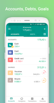 Télécharger 1Money: dépenses, finances Finance pour Android Capture d'écran 5