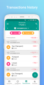 Télécharger 1Money: dépenses, finances Finance pour Android Capture d'écran 6