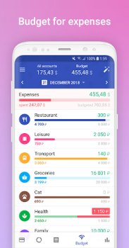 Télécharger 1Money: dépenses, finances Finance pour Android Capture d'écran 7