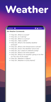 Télécharger Commands For Siri Livres et guides pour Android Capture d'écran 4