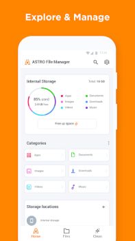 Télécharger ASTRO Gestionnaire de fichiers Outils pour Android Capture d'écran 2