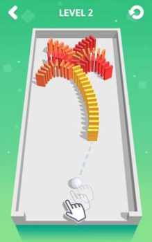 Télécharger Rolling Domino Occasionnel pour Android Capture d'écran 2