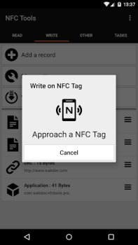 Télécharger NFC Tools Outils pour Android Capture d'écran 5