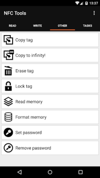 Télécharger NFC Tools Outils pour Android Capture d'écran 7
