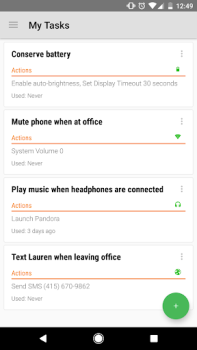 Télécharger Trigger - Task Launcher Outils pour Android Capture d'écran 2