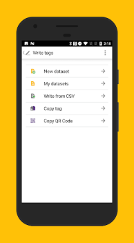 Télécharger NFC TagWriter by NXP Travail pour Android Capture d'écran 2