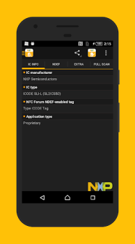Télécharger NFC TagInfo by NXP Outils pour Android Capture d'écran 2