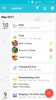 Télécharger Rainbow - Journal & Activities Maternité et enfance pour Android Capture d'écran 2