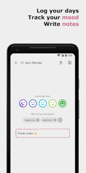 Télécharger Pixels Journal Mode de vie pour Android Capture d'écran 2