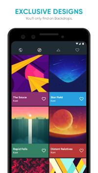 Télécharger Backdrops - Fonds d'écran Personnalisation pour Android Capture d'écran 2
