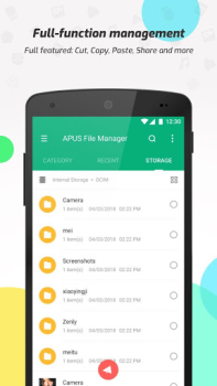 Télécharger APUS File Manager (Explorer) Outils pour Android Capture d'écran 4