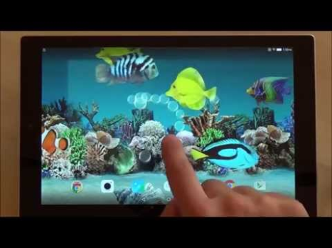Télécharger Coral Fish 3D Live Wallpaper Personnalisation pour Android Capture d'écran 8