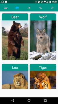 Télécharger Des sons d'animaux. Divertissement pour Android Capture d'écran 2