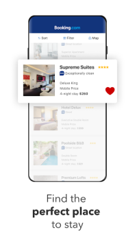 Télécharger Booking.com: Hotels & Travel Voyages pour Android Capture d'écran 2