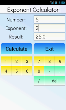 Télécharger exposant calculatrice Outils pour Android