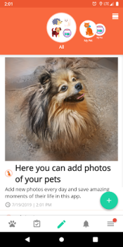 Télécharger Animal and pet care diary Mode de vie pour Android Capture d'écran 3