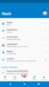 Télécharger Tractive - GPS chiens et chats Mode de vie pour Android Capture d'écran 5