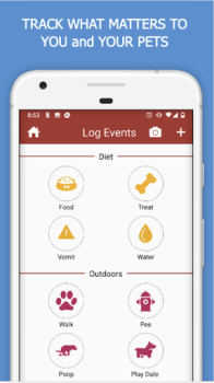 Télécharger DogLog - Track your Pet's Life Mode de vie pour Android Capture d'écran 3