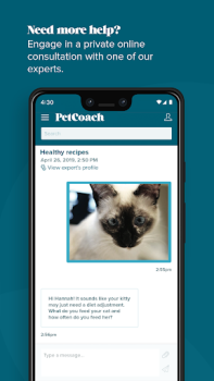 Télécharger PetCoach Ask a vet online 24/7 Médecine pour Android Capture d'écran 3