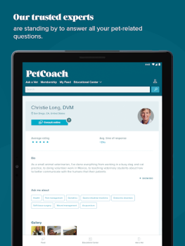 Télécharger PetCoach Ask a vet online 24/7 Médecine pour Android Capture d'écran 7