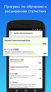 Télécharger УчиПДД : Курс Автошколы по ПДД Voitures et transports pour Android Capture d'écran 6