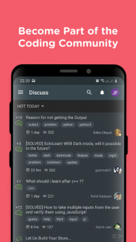 Télécharger Sololearn: AI & Code Learning Éducation pour Android Capture d'écran 6