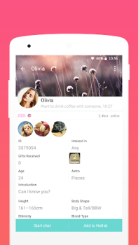 Télécharger SayHi Chat rencontres rencards Social pour Android Capture d'écran 3