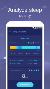 Télécharger Sleep Monitor: Sleep Tracker Santé et forme physique pour Android Capture d'écran 4