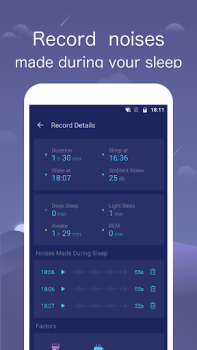 Télécharger Sleep Monitor: Sleep Tracker Santé et forme physique pour Android Capture d'écran 5