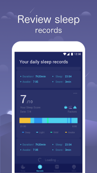 Télécharger Sleep Monitor: Sleep Tracker Santé et forme physique pour Android Capture d'écran 6