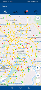 Télécharger Московский велопрокат Велобайк Voitures et transports pour Android Capture d'écran 3