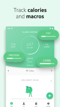 Télécharger Lifesum: Calories et Jeûne Santé et forme physique pour Android Capture d'écran 2