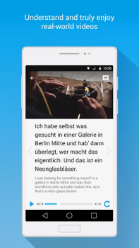 Télécharger FluentU: Learn Language videos Éducation pour Android Capture d'écran 2