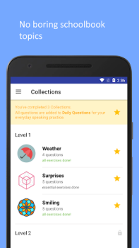 Télécharger Ispeak: English Speaking Train Éducation pour Android Capture d'écran 2